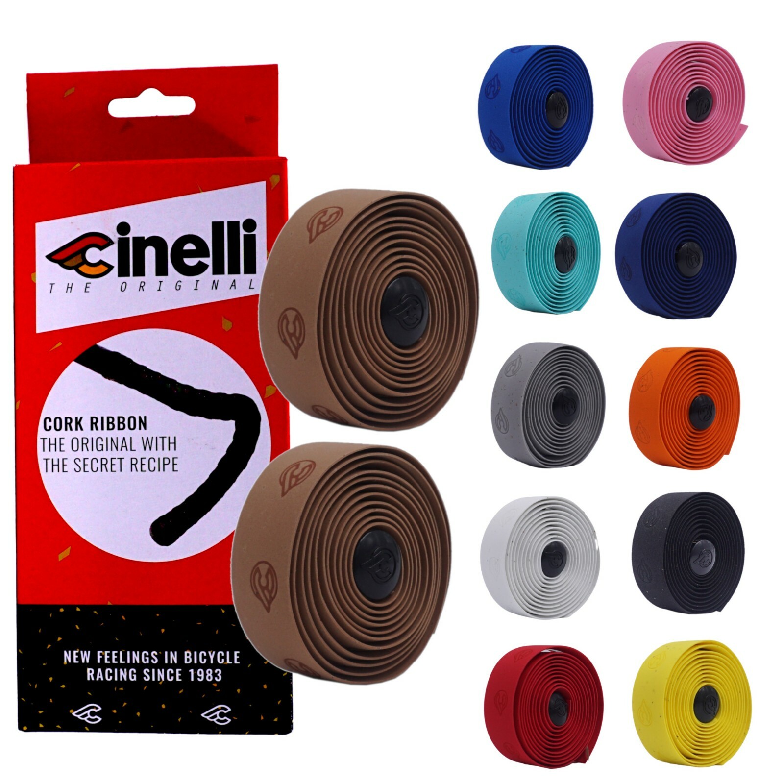 Cinelli Original Cork Ribbon Bike Wrap Handlebar Tape Choose Your Color