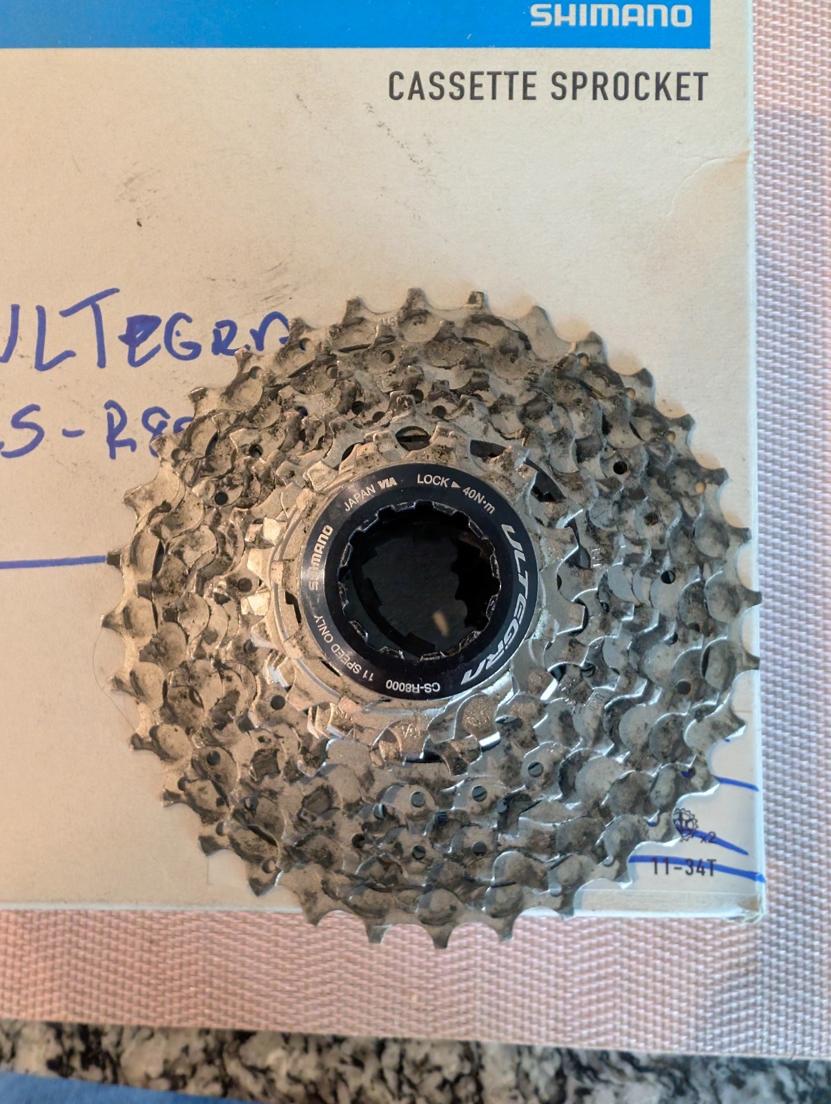 Shimano Ultegra CS-R8000 11-32T 11-Speed Cassette