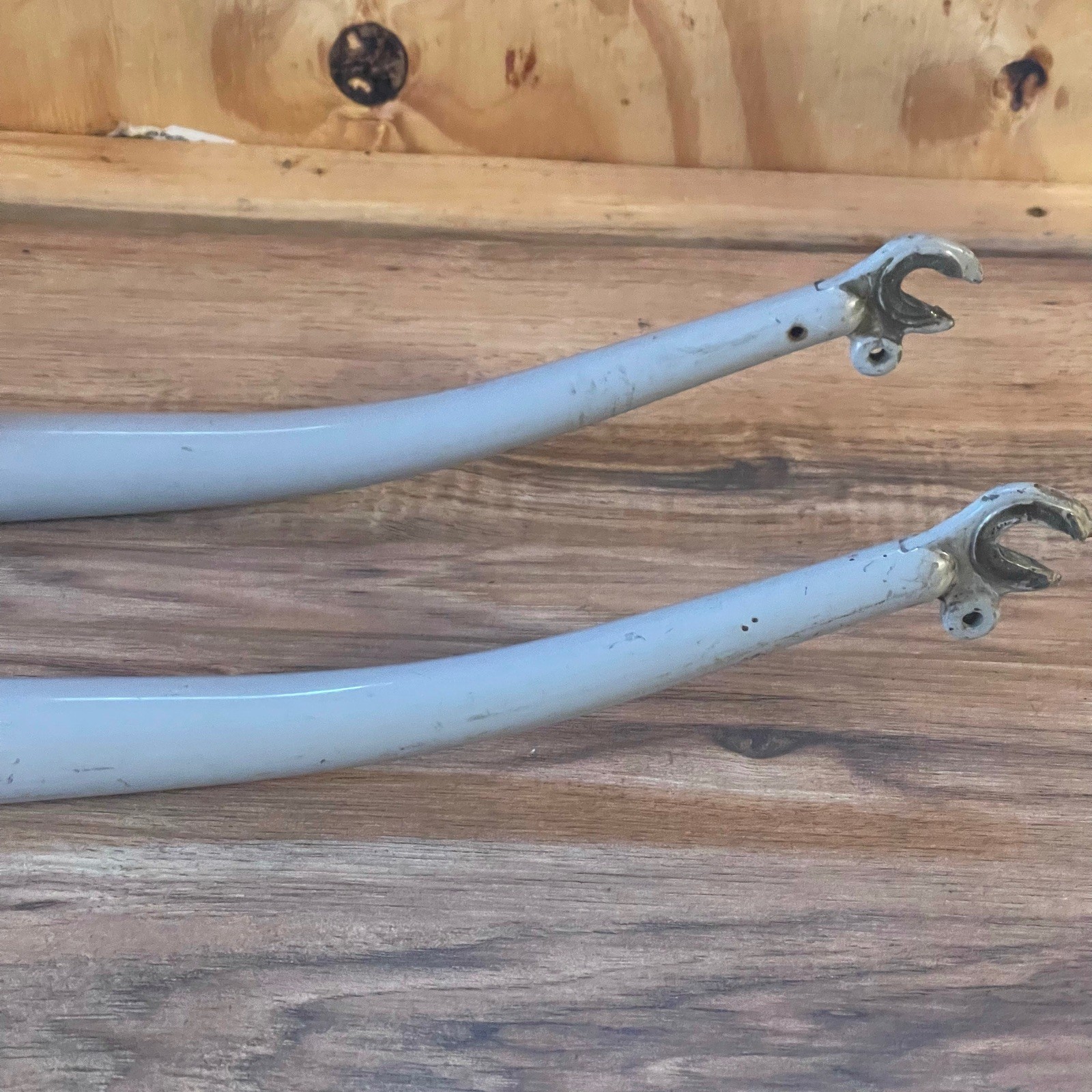 Vintage 90s 1-inch 1” 27.0 JIS Threaded Rigid MTB Fork 26 200 Steerer 390 AtoC