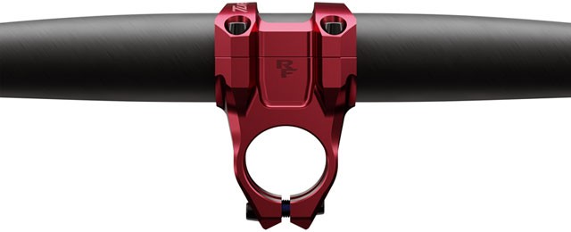 RaceFace Turbine Stem – 40mm, 35mm Clamp, +/-0, 1 1/8″, Red