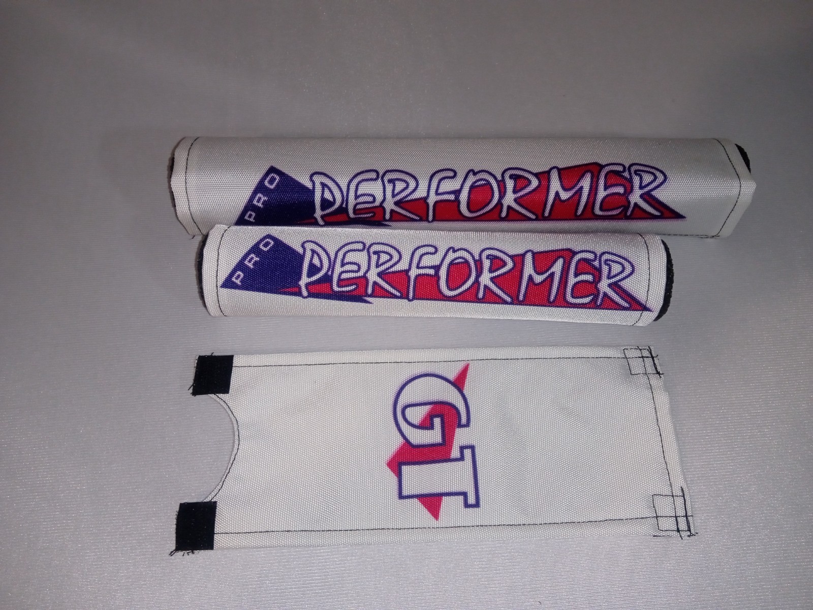 G T PAD SET PRO frame handlebars bar Stem bmx Re Made performer White Performer