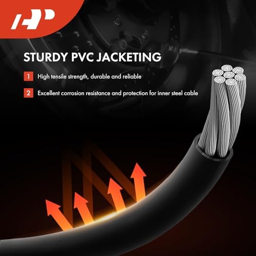 Rear Parking Brake Cable – Compatible with Chevy, Buick, Rear Left or Right