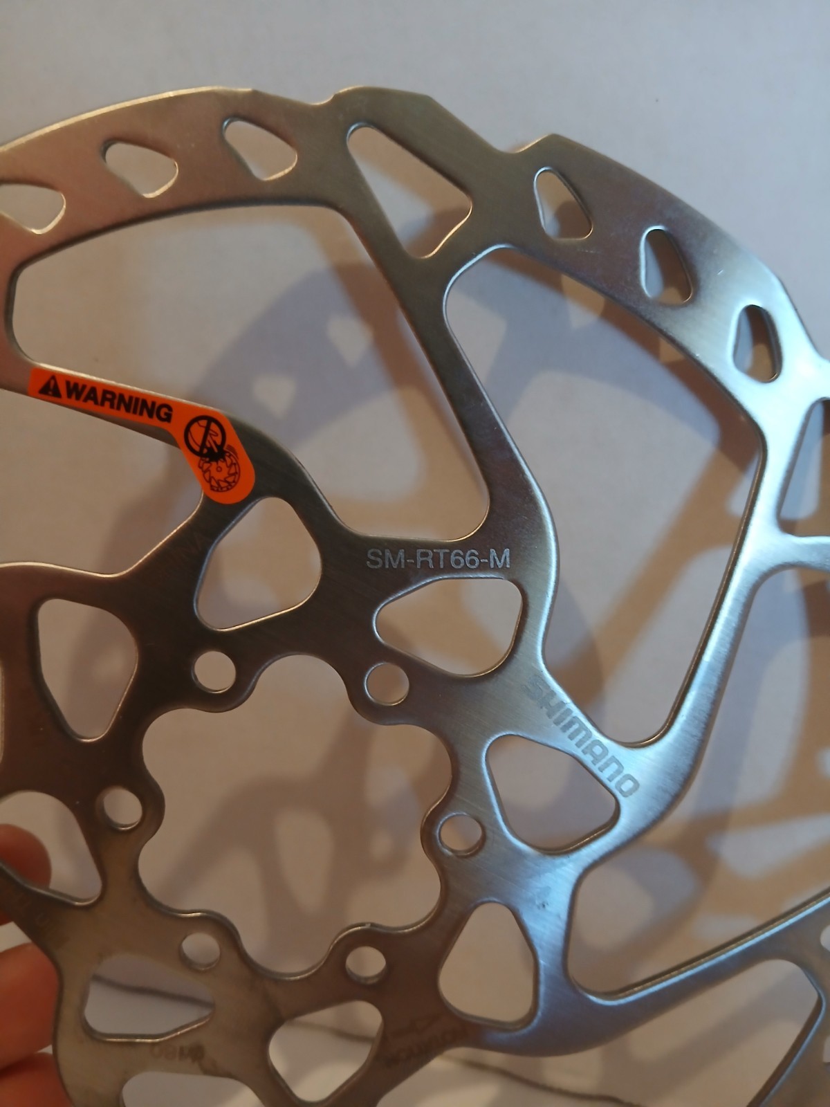 Shimano SM-RT66-M 6 Bolt 180mm Disc Brake Rotor