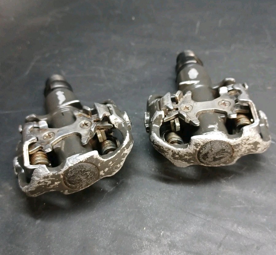 Ritchey Wellgo MTB Dual Sided Clipless Pedals 9/16″ w/ Cleats SPD Logic Vintage