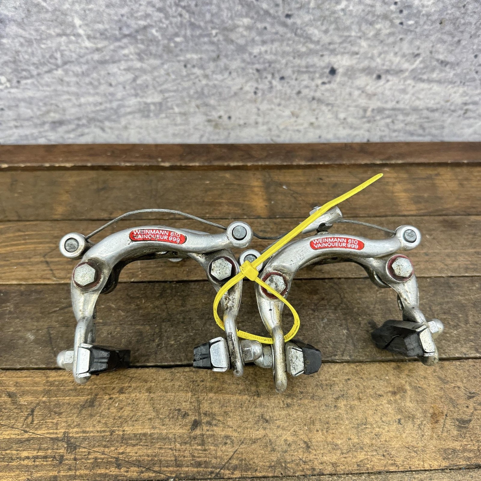 Vintage Weinmann 610 Vainqueur 999 Center Pull Caliper Brakes Set F/R Road Bike