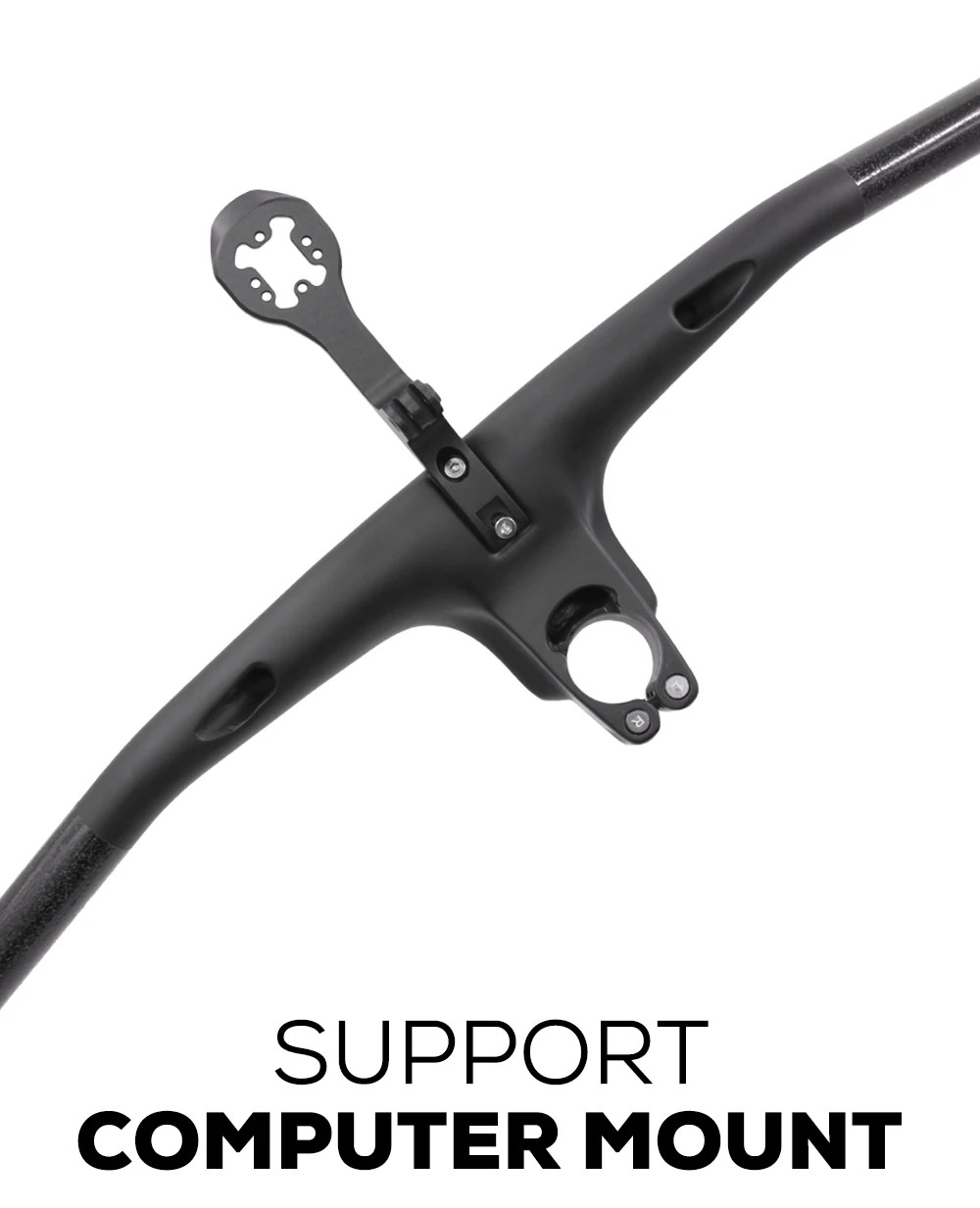 -30 Degree Full Carbon MTB Integrated Cockpit Internal Cable Bicycle Handlebar