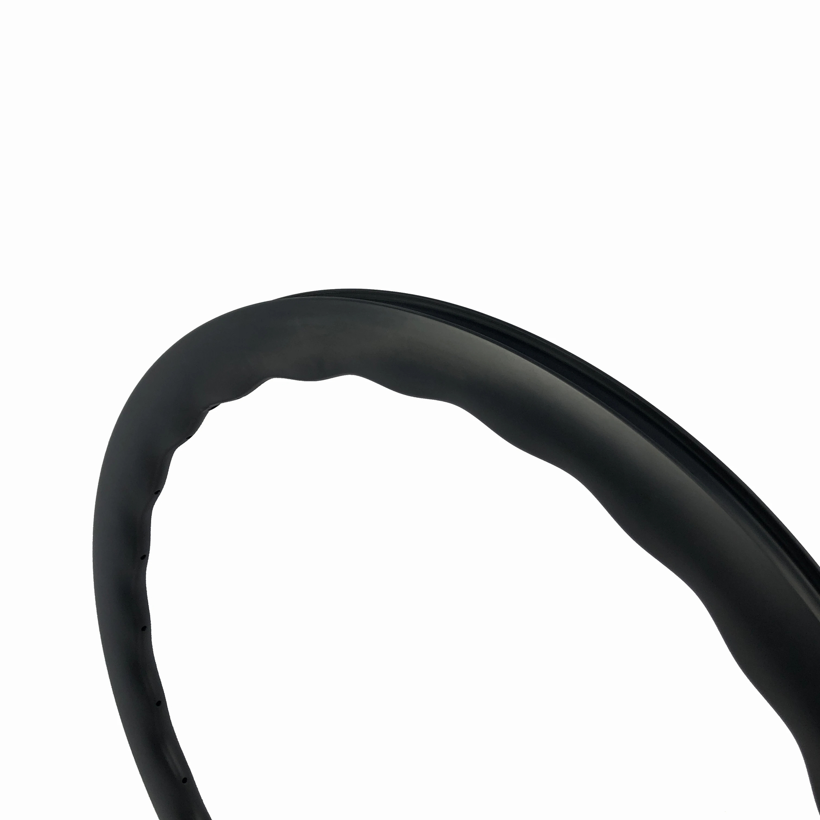 Carbon Wheel Rim 28mm Width 50mm Deep Asymmetric Clincher Tubeless 24 Holes