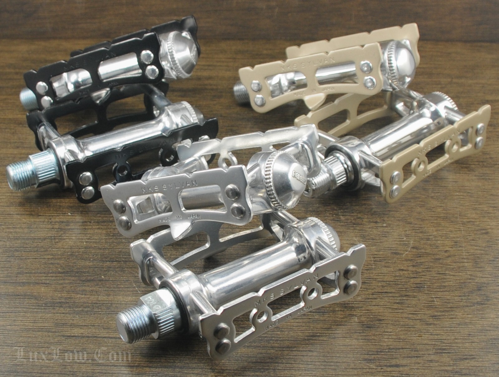 NOS MKS Sylvan Track Bicycle PEDALS 9/16″ Fixed Gear Vintage Tour Fixie RoadBike
