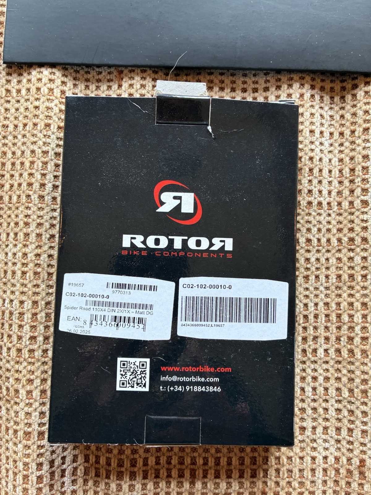 ROTOR 53/39 Chainrings with In-Spider 10/11‑Speed