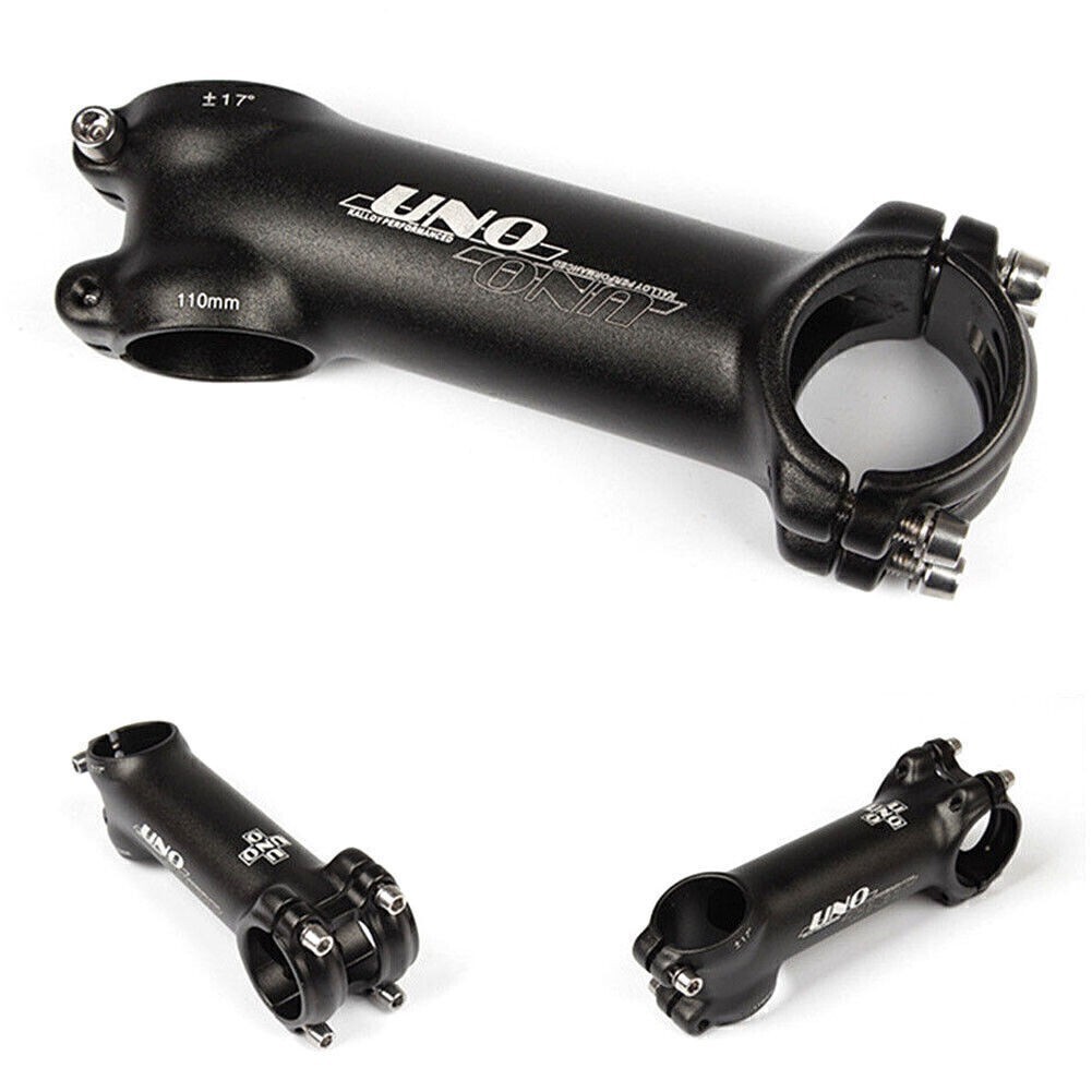 Fit UNO Stem 7°/17°/35°Mountain Road Bike Handlebar Stem Aluminum 31.8*60-130mm