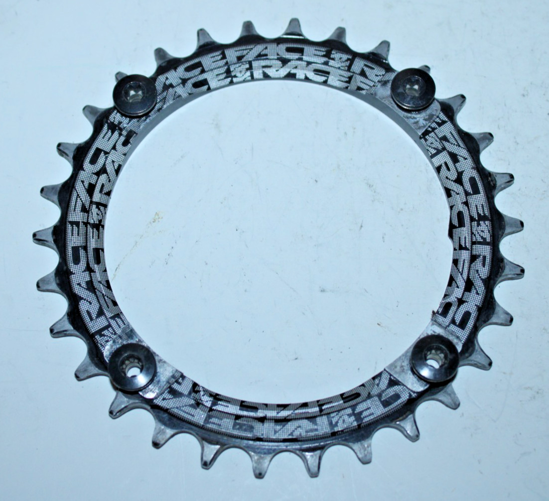 Raceface Single NW MTB Bike Chain Ring 4-Arm 30 Tooth 30T Black 104BCD Gravel :)