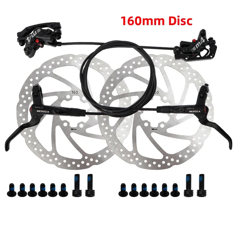 Hydraulic Brake Bicycle Brake Caliper Rotor 160mm Bike Disc Caliper 800mm/1400mm