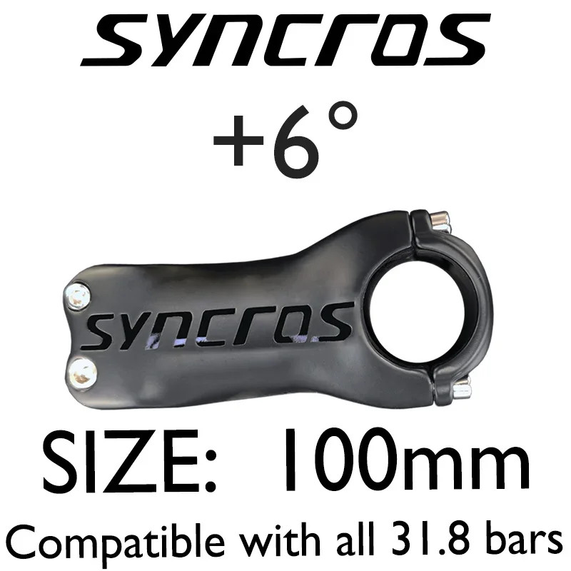 MTB Bicycle Carbon Stem – 6/-17 Degree Angle 60-120mm Length Road Bike Stem