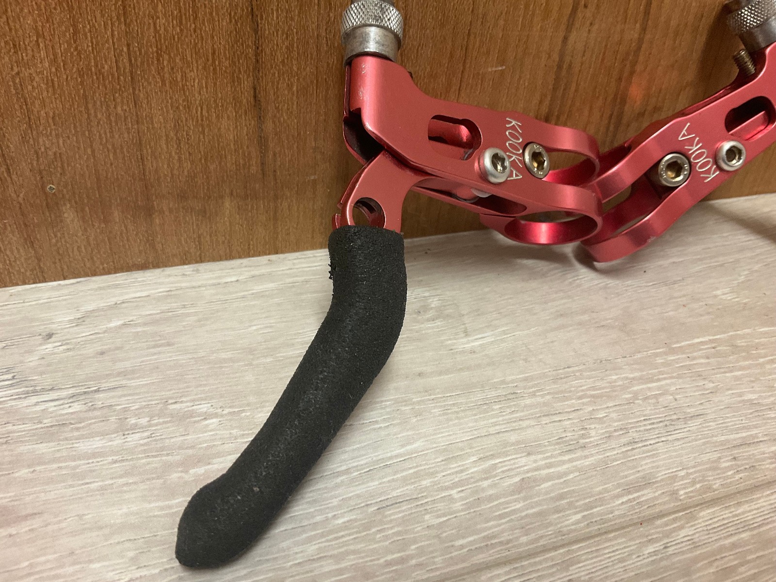 Nice Vintage Kooka Racha Brake Levers MTB Cult Top Low KM CNC Brake Levers Red