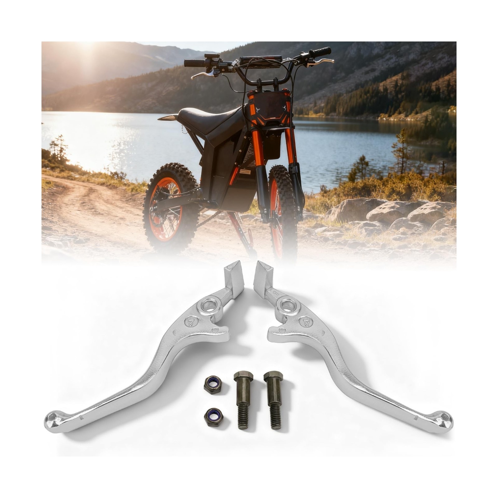 Jerbor 2Pcs Upgraded Brake Levers for Tuttio Soleil01 Drit Bike, High Strengt…