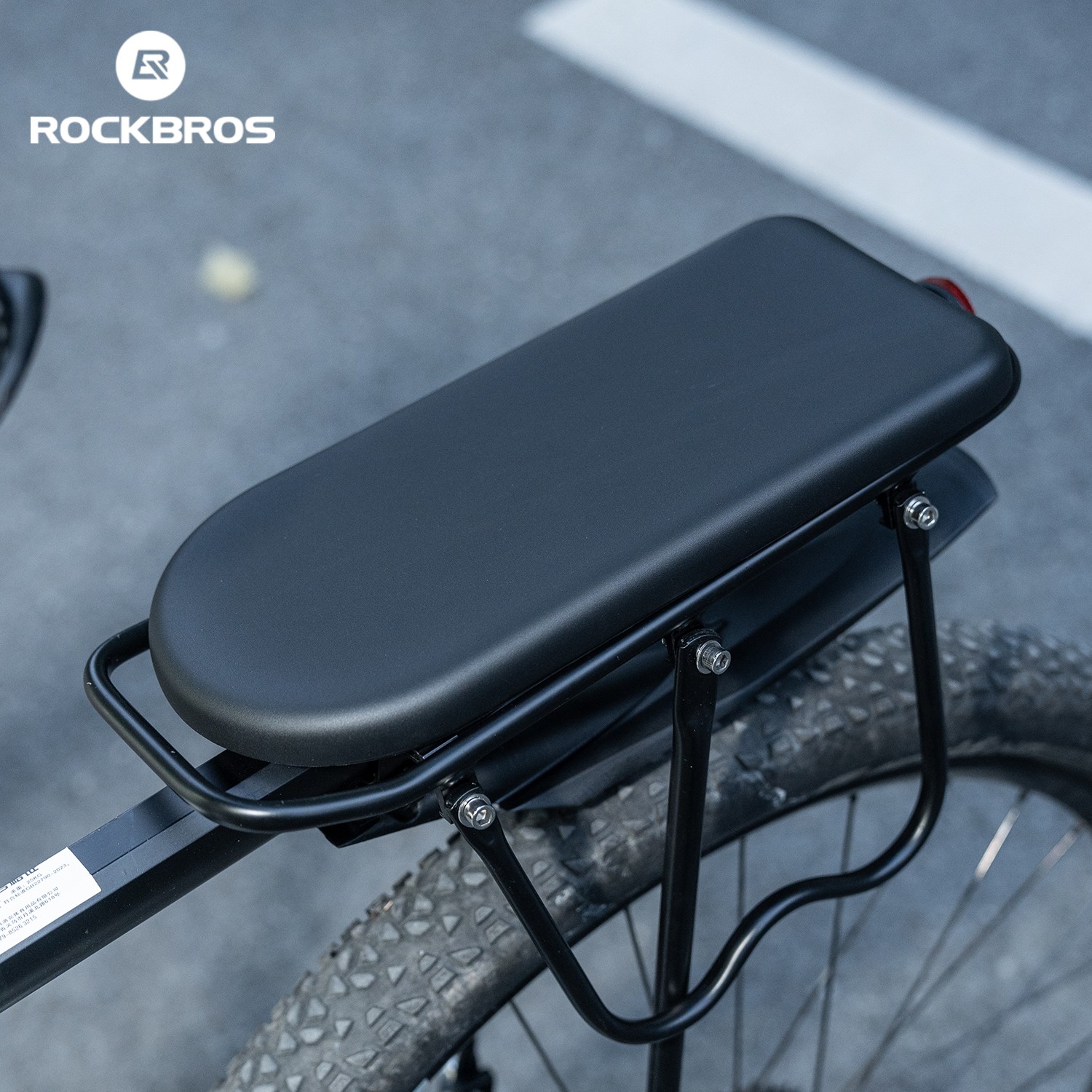 ROCKBROS Bicycle Manned Cushion,Bike Rear Seat Bicycle Saddle Comfort Long Pad