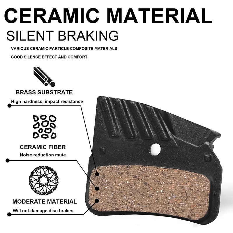 Ceramic Brake Pads for SHIMANO MTB Hydraulic Disc Brake Pad for N03A N04C D02S D