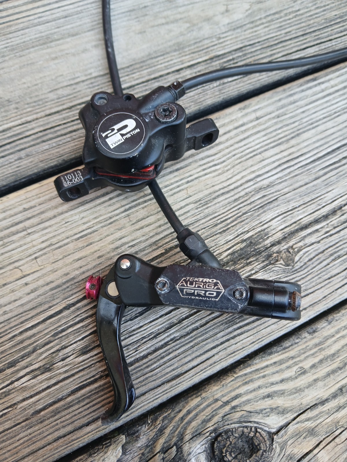 Tektro Auriga Pro Front Brake Set USED