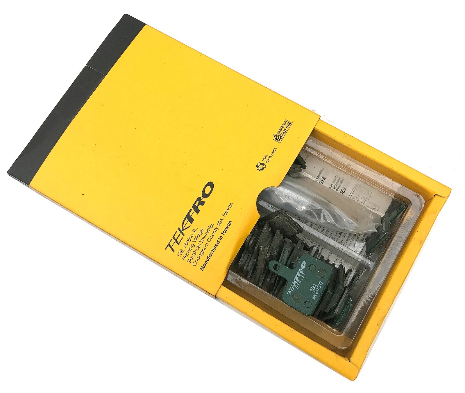 15 x Tektro E10.11 High Performance Metal Ceramic Compound Tektro brake pads