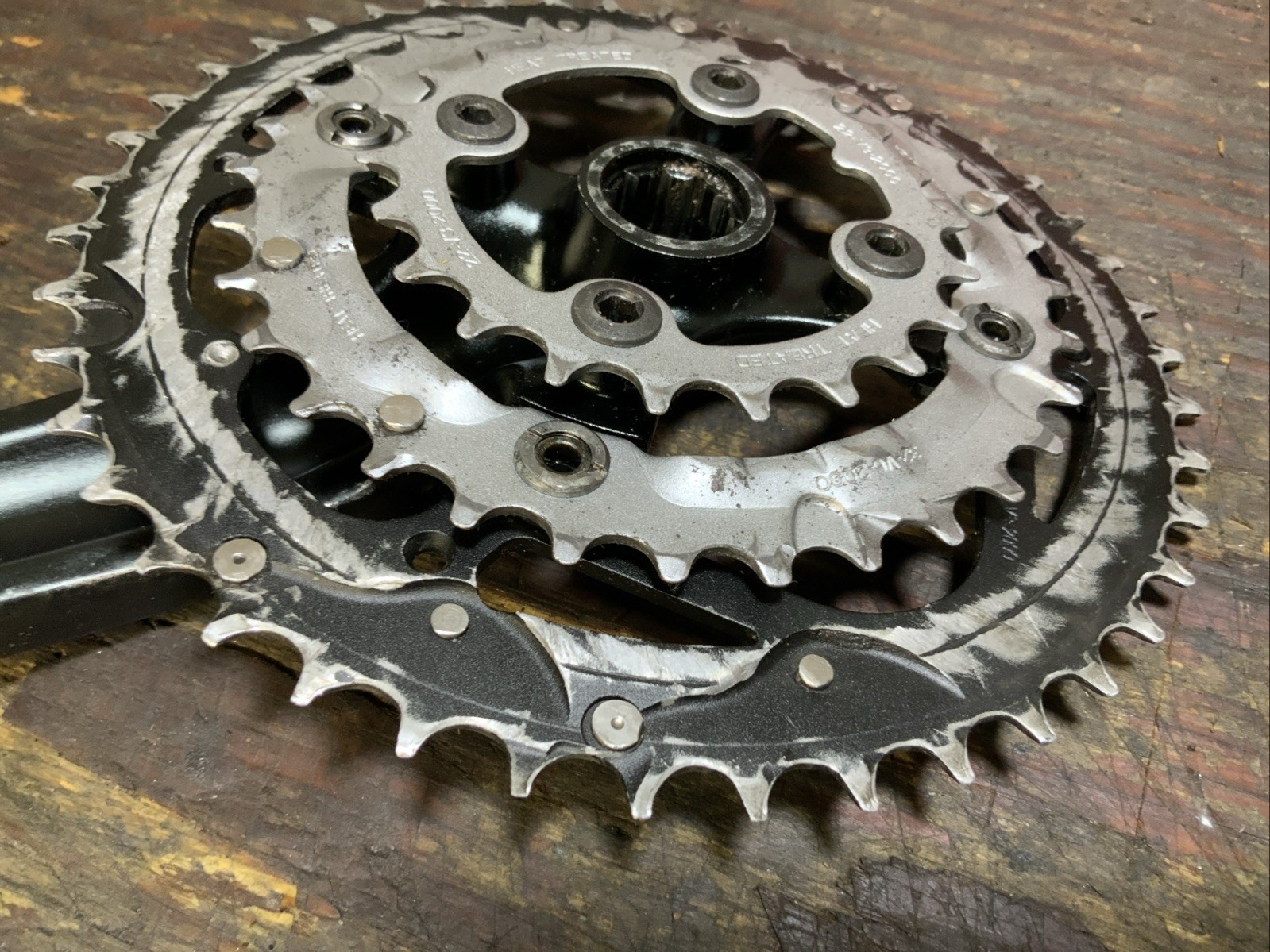 Truvativ Blaze Triple MTB Crankset 175mm ISIS Drive w/68×113 Bottom Bracket