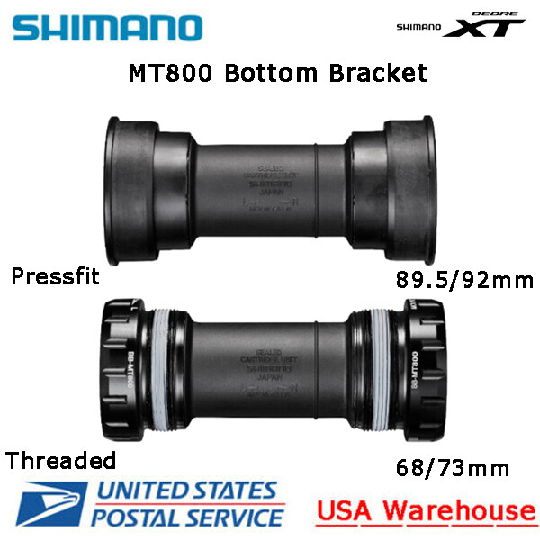 Shimano Deore XT BB-MT800 68/73mm 89.5/92mm Pressfit Threaded Bottom Bracket MTB