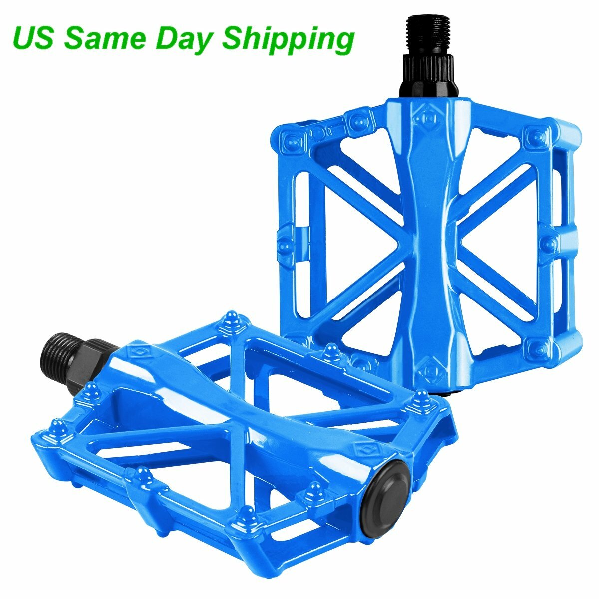 9/16″ Aluminum Bicycle Pedals Bike Pedals Road Mountain Sealed Bearings Platform
