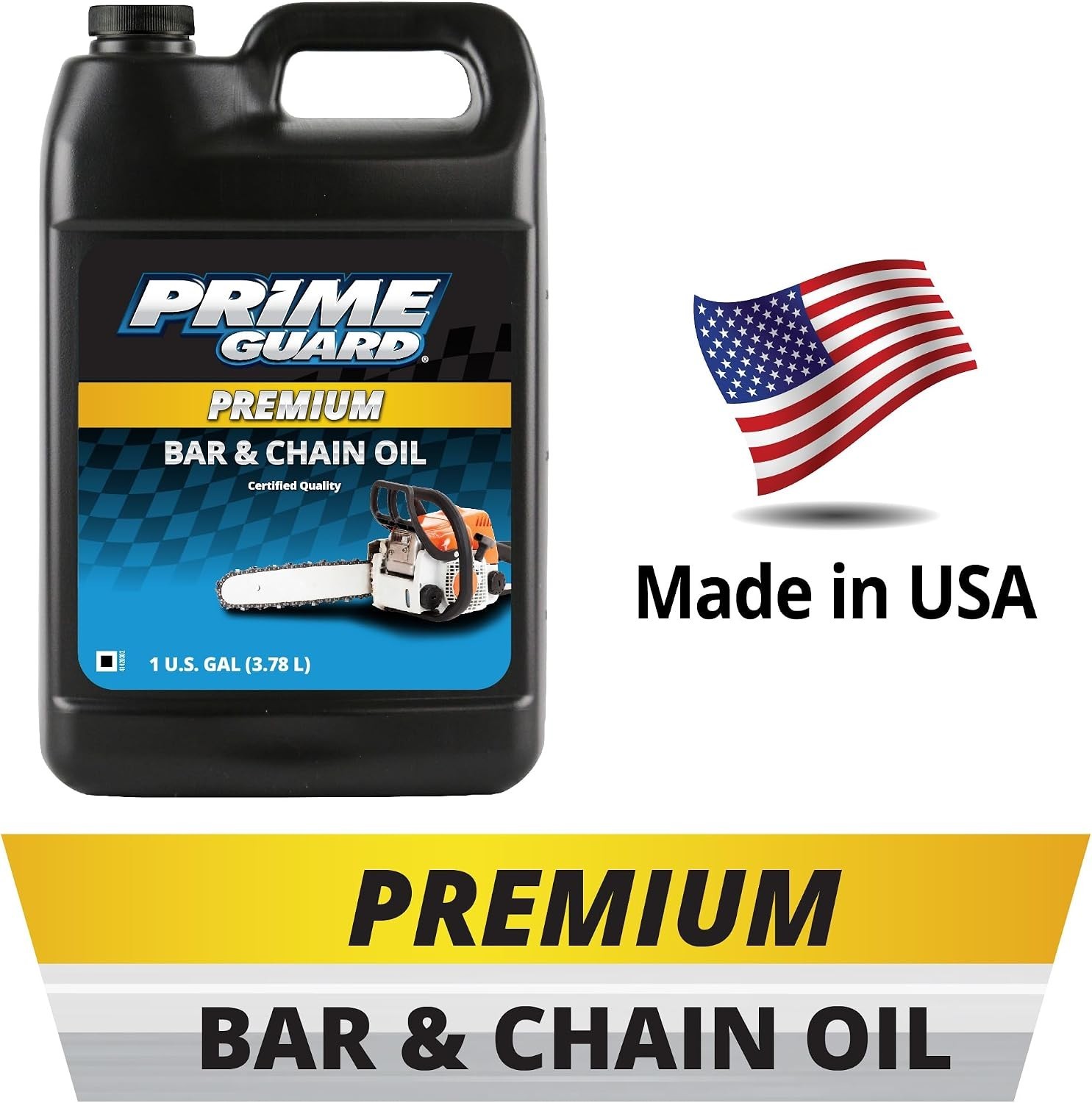 1 Gallon Bar & Chain Oil for Chainsaws – Optimal Performance Under Any Condition