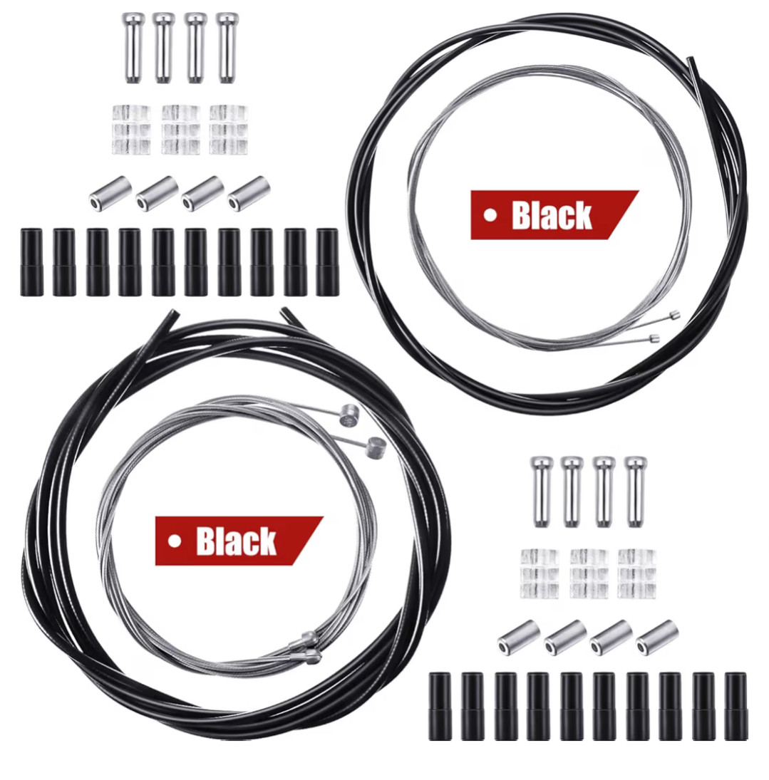 Universal Bike Brake Cable Kit, Bicycle Shifter Cable Housing Set