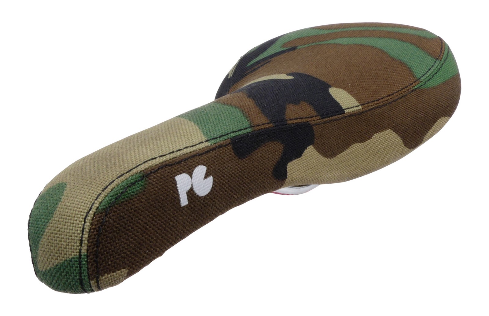 Porkchop BMX VL-1356 railed bicycle seat saddle – BALLISTIC NYLON – CAMO