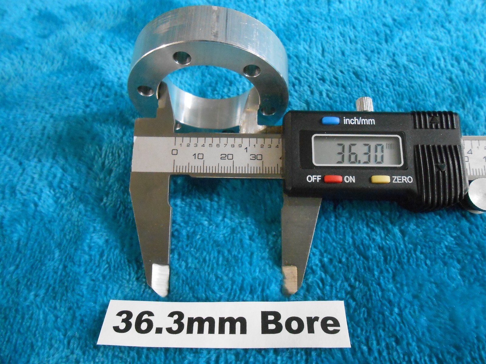 MTB Tools Mountain Bike Bicycle 6 Bolt Brake Rotor Spacer 36.3mm Bore 15mm Thick