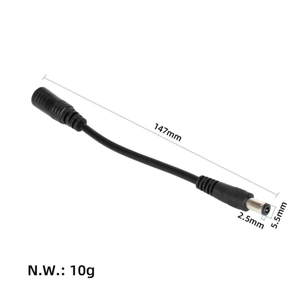 for CHARGER Adapter Cable DC2 1 to DC2 5 with Large and Small Aviation