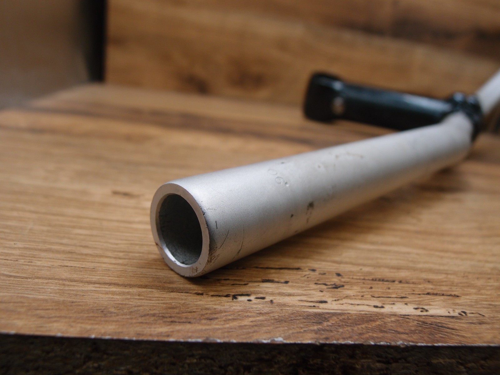 riser handlebar TiTec Hell Bent + ahead stem ZERO from Diamondback