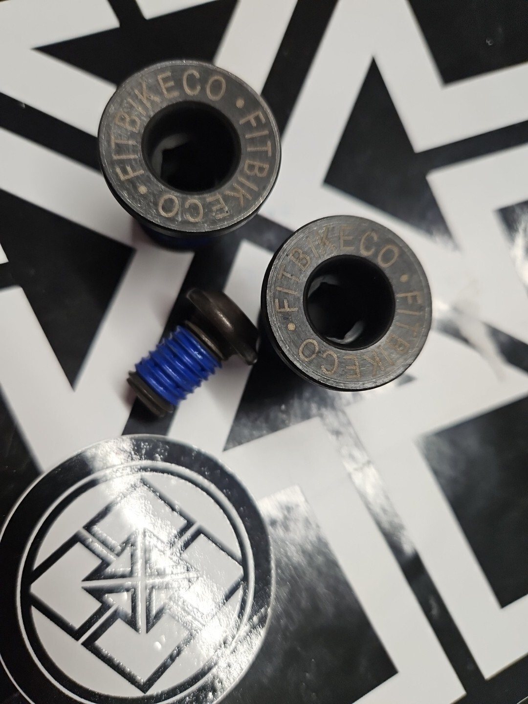 FIT 24MM BLUNT CRANK BOLTS BMX BIKE 24mm SPINDLE & SPROCKET BOLTS S&M CULT NEW