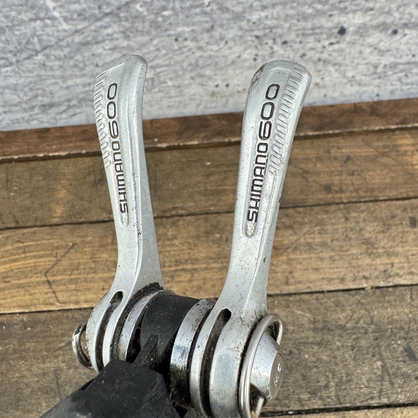 Vintage Scott Aero Bar End Brace Mount Part Shimano 600 Shifter Friction TT Tri