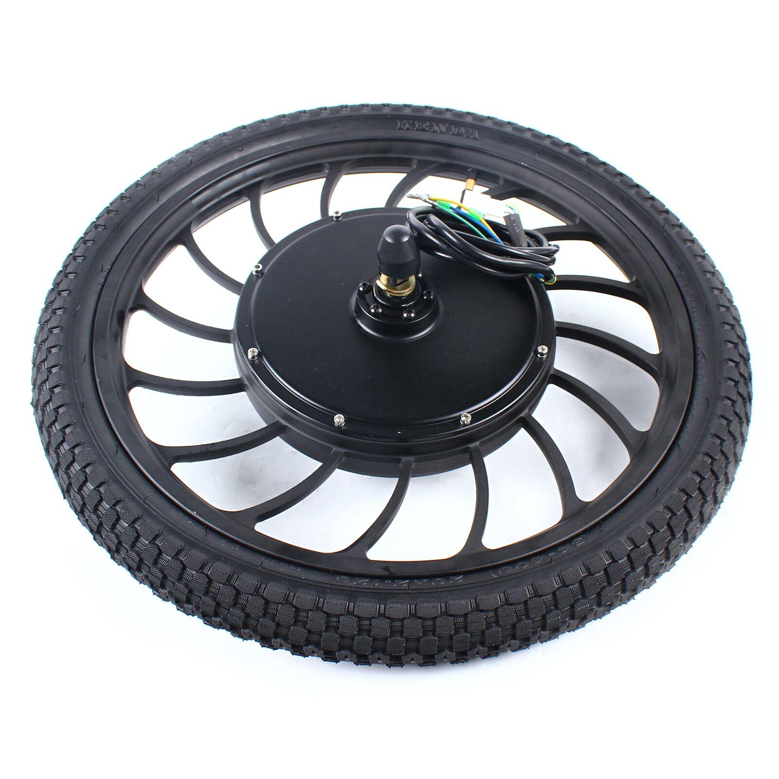 1KW 48V 20″ Electric Bicycle Motor Conversion Kit Front Wheel EBike Cycling Hub