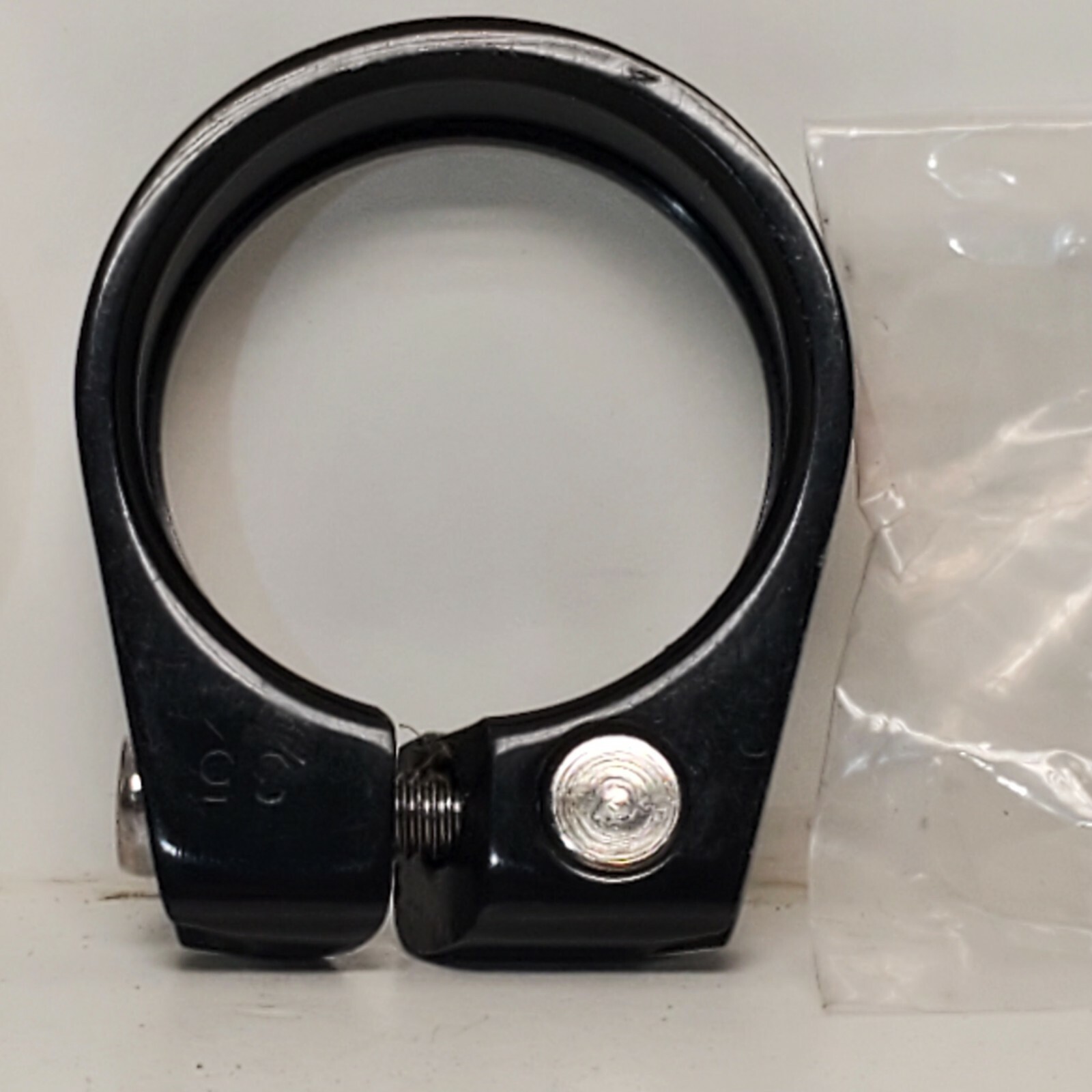 Seat Clamp Lot of 3, Misc sizes, Silver, Black. Handsome