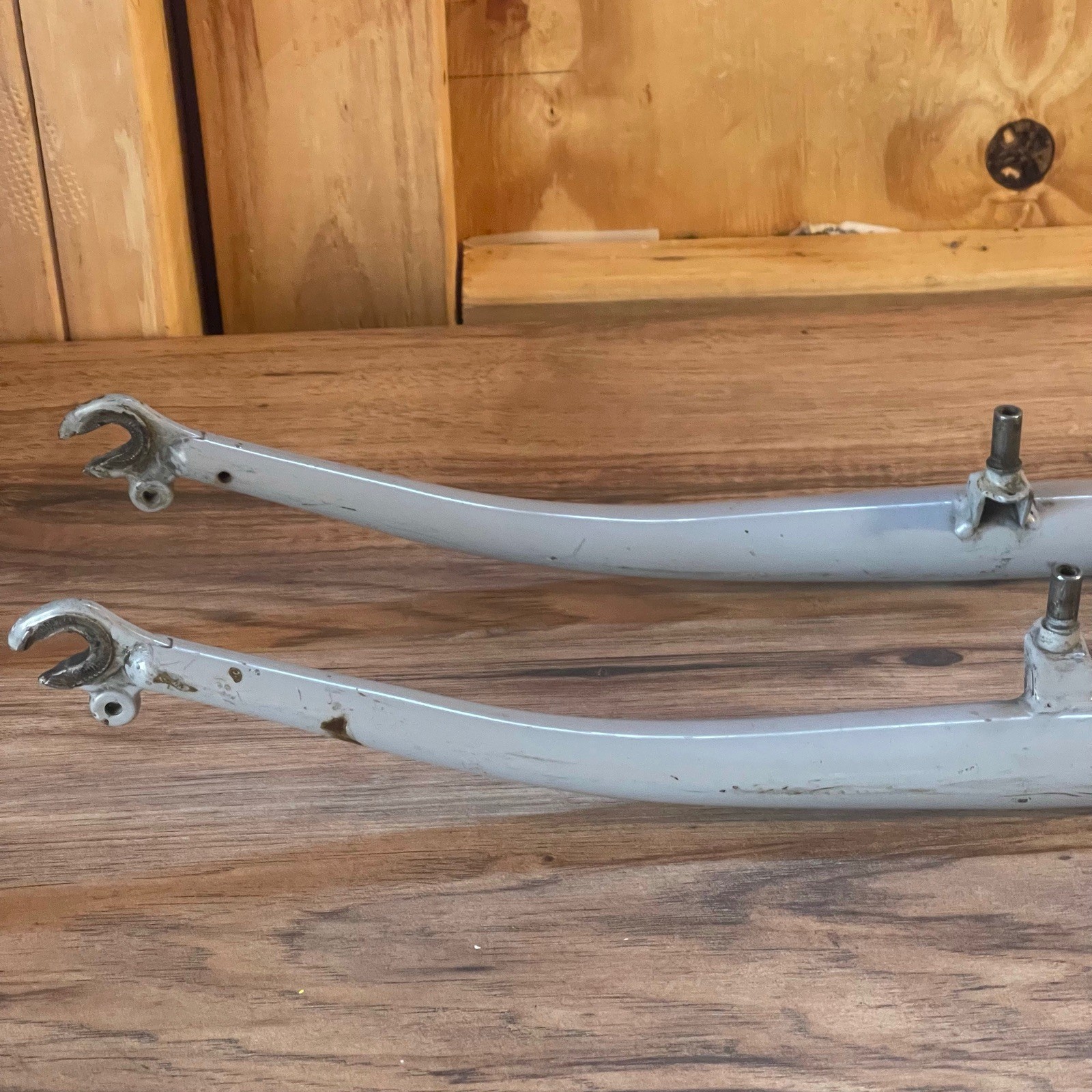 Vintage 90s 1-inch 1” 27.0 JIS Threaded Rigid MTB Fork 26 200 Steerer 390 AtoC