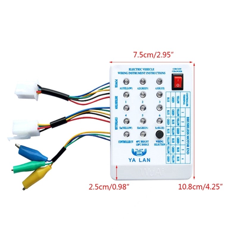 Electromobiles Repair Device Scooter Maintenance Detector 24V/36V/48V/60V/72V