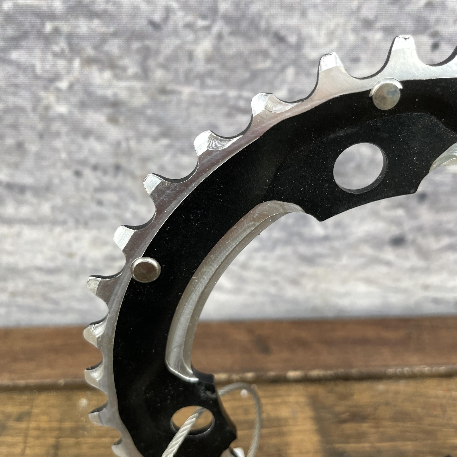FSA Chainring 36t 104 BCD 4-Arm M11 D10 Black Alloy MTB Bike 36 Tooth WB272B