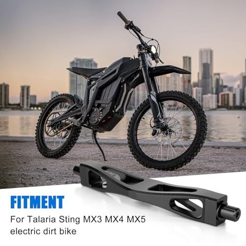 Foot Peg Support Brace Lever MX3 MX4 – Motorcycle Footpegs Bracket Black