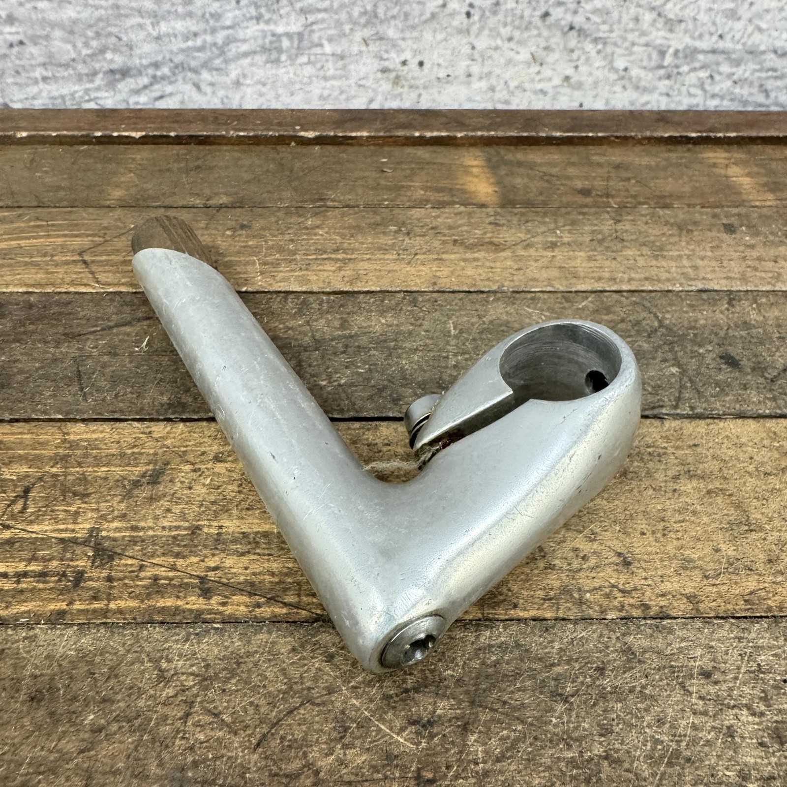 Vintage Miyata Quill Stem 60mm 25.4 Clamp 22.2 Japan Silver M Logo Alloy 80s