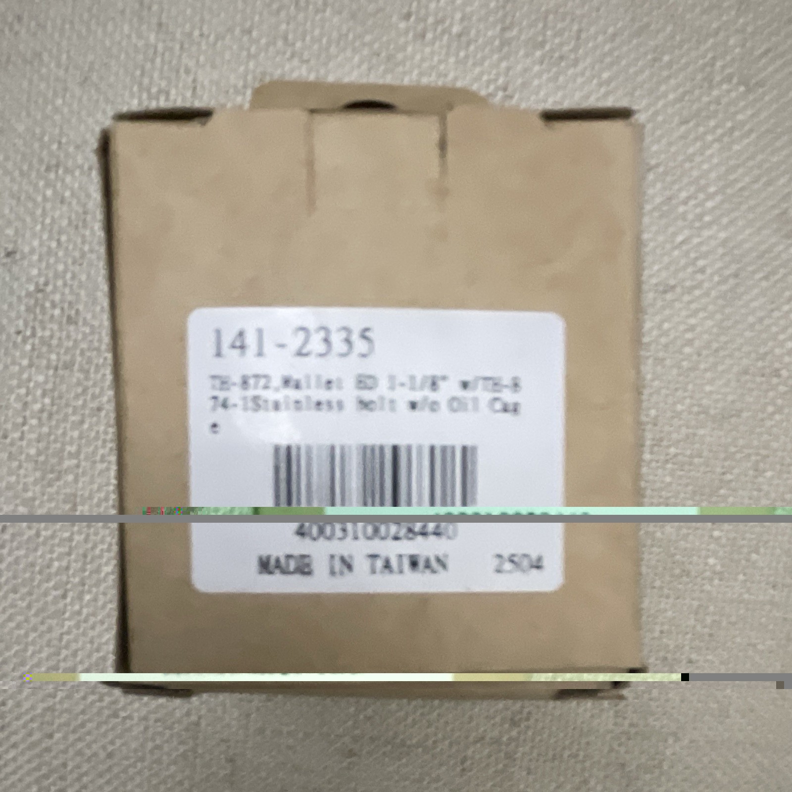 FSA TH-872 Threadless External Cup EC Headset 1-1/8in Black Aluminum 141-2335