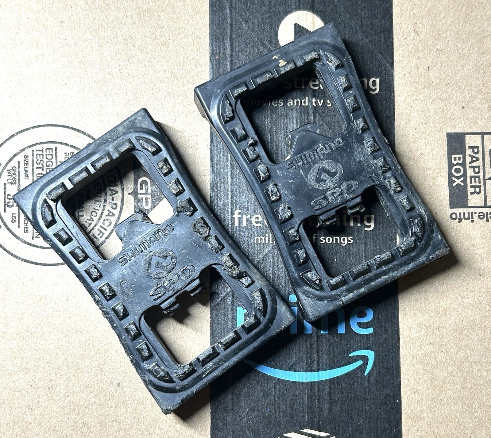 SHIMANO SM-PD22 SPD Pedals Platform Reflector Pair