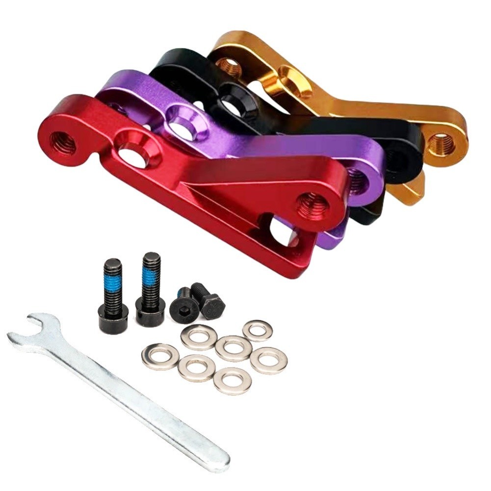 Bicycle Disc Brake Hydraulic Disc Brake CNC Machined Alloy Flush Mount Clamps