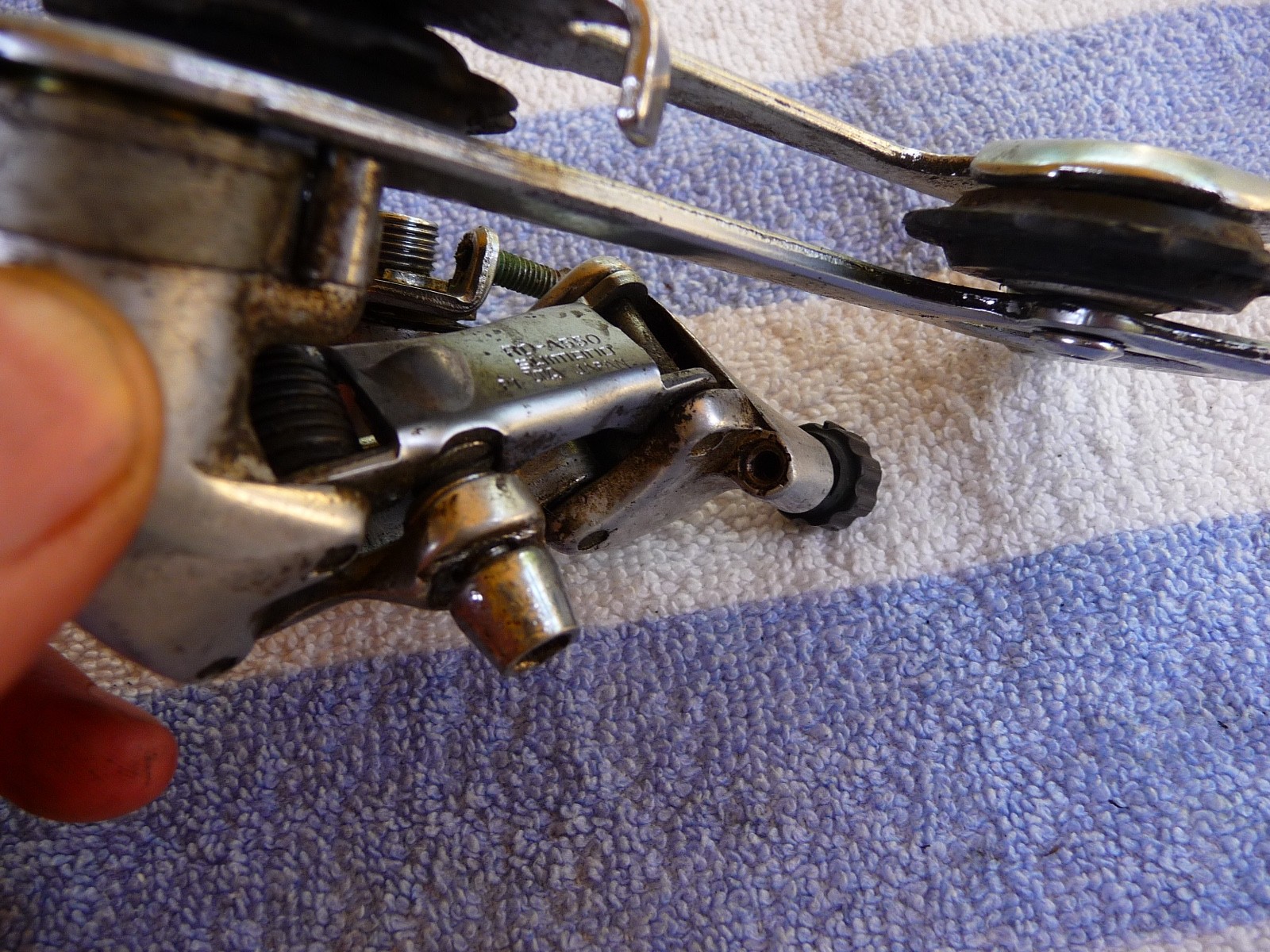 shimano deore RD 550 rear long cage derailleur