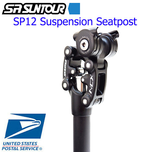 Suntour SP12 NCX 27.2/30.9/31.6 x 350mm Suspension Seatpost MTB Road