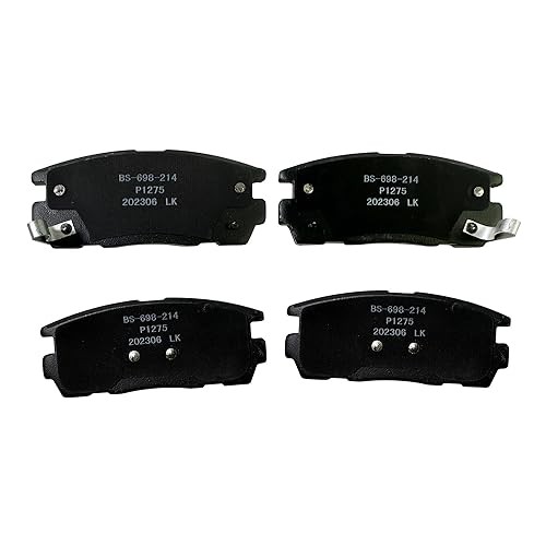 Front and Rear Ceramic Brake Pads for 2010-2017 Chevy Equinox GMC Terrain,