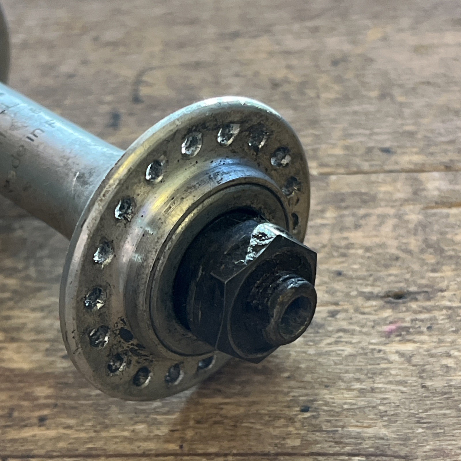 Vintage Maillard Low Flange Hub For Parts/As Is/For Repair 80s Road Bike 36 H