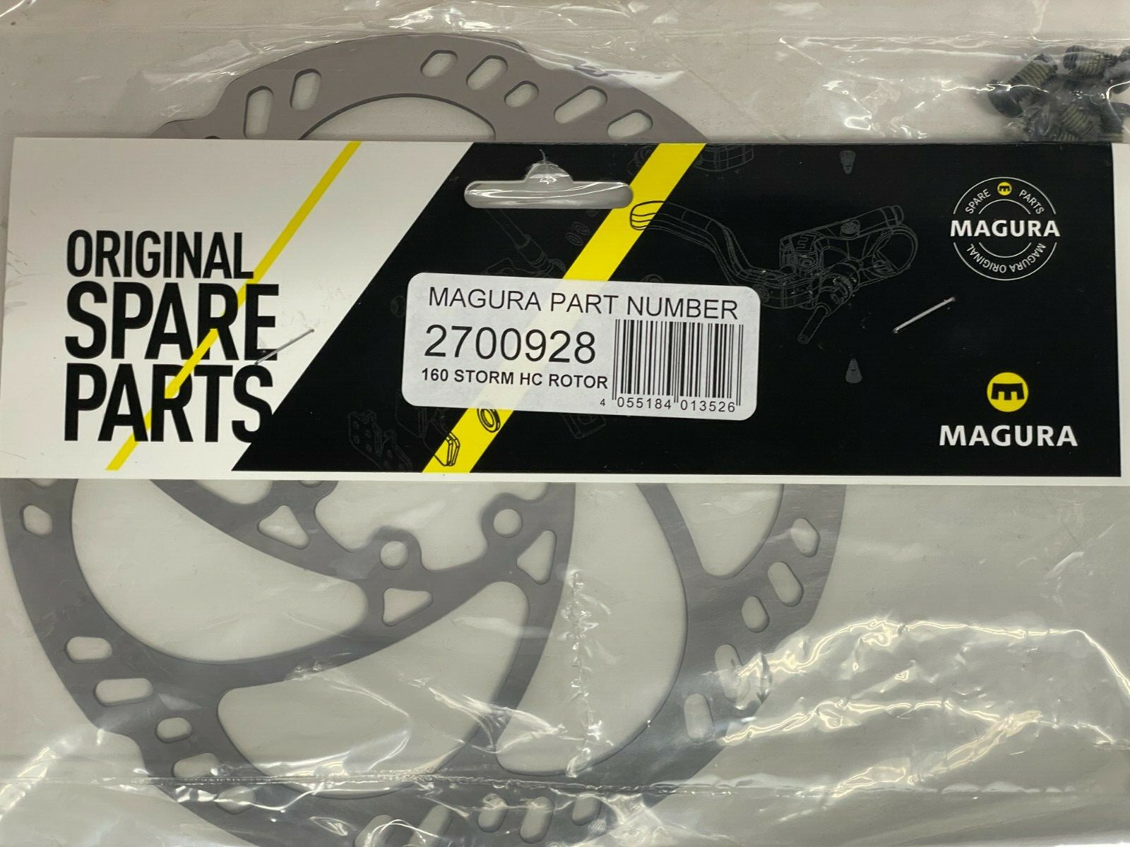 MAGURA STORM HC 160mm 6-BOLT DISC BRAKE ROTOR