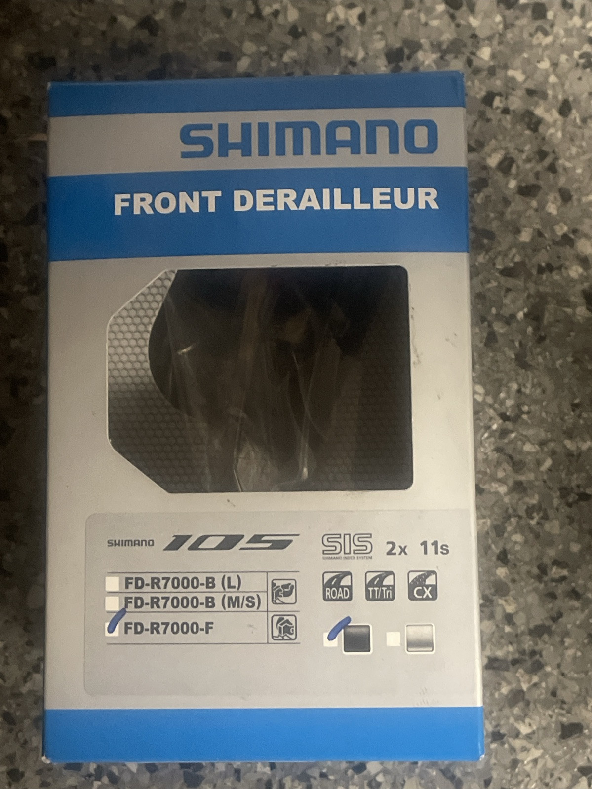 Shimano 105 FD-R7000-F 2×11 Speed Braze-on Mount Front Derailleur ROAD